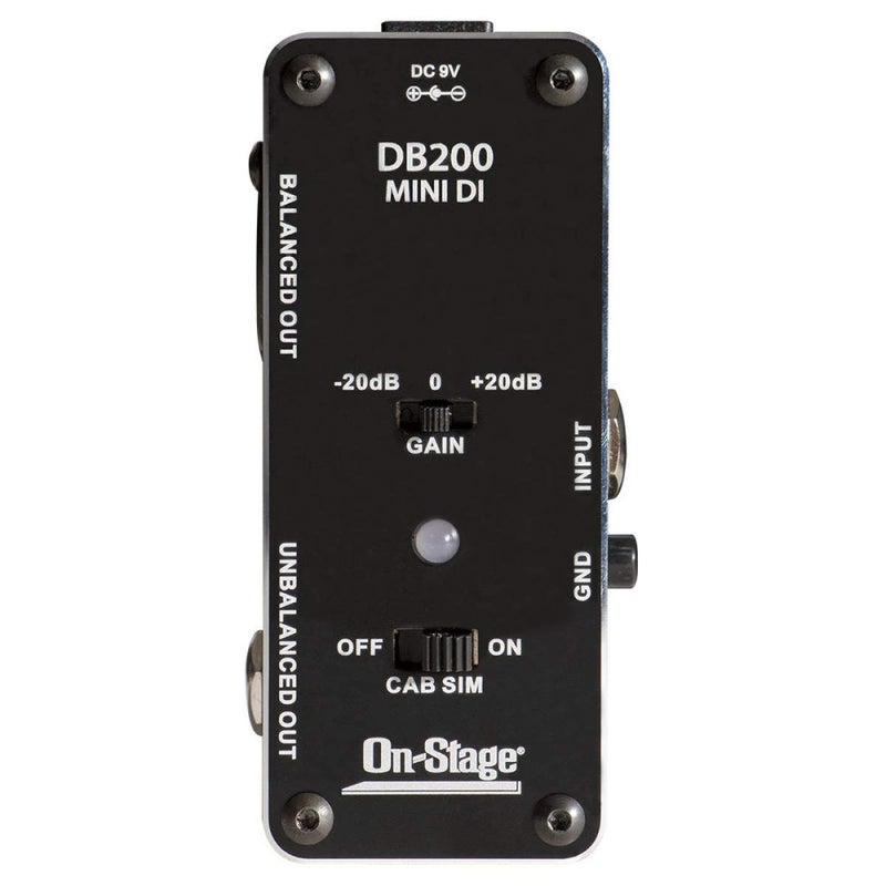 OnStage Mini DI Box (DB200) - Image 2
